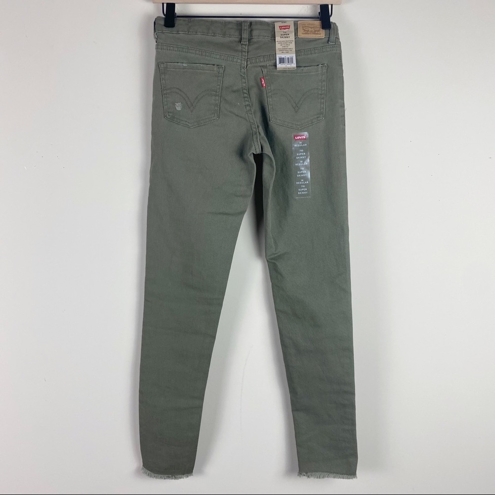 Levi’s 710 Skinny Distressed Girls Jeans 14